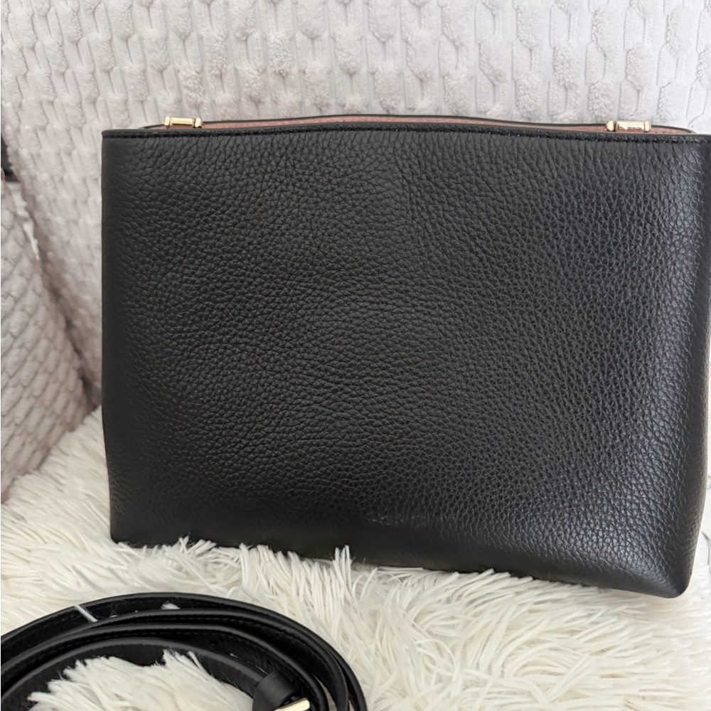 kate spade Black Pebbled Leather Shoulder Bag - Picture 3 of 8